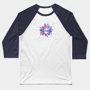 BLuRR Galaxy Print Baseball T-Shirt